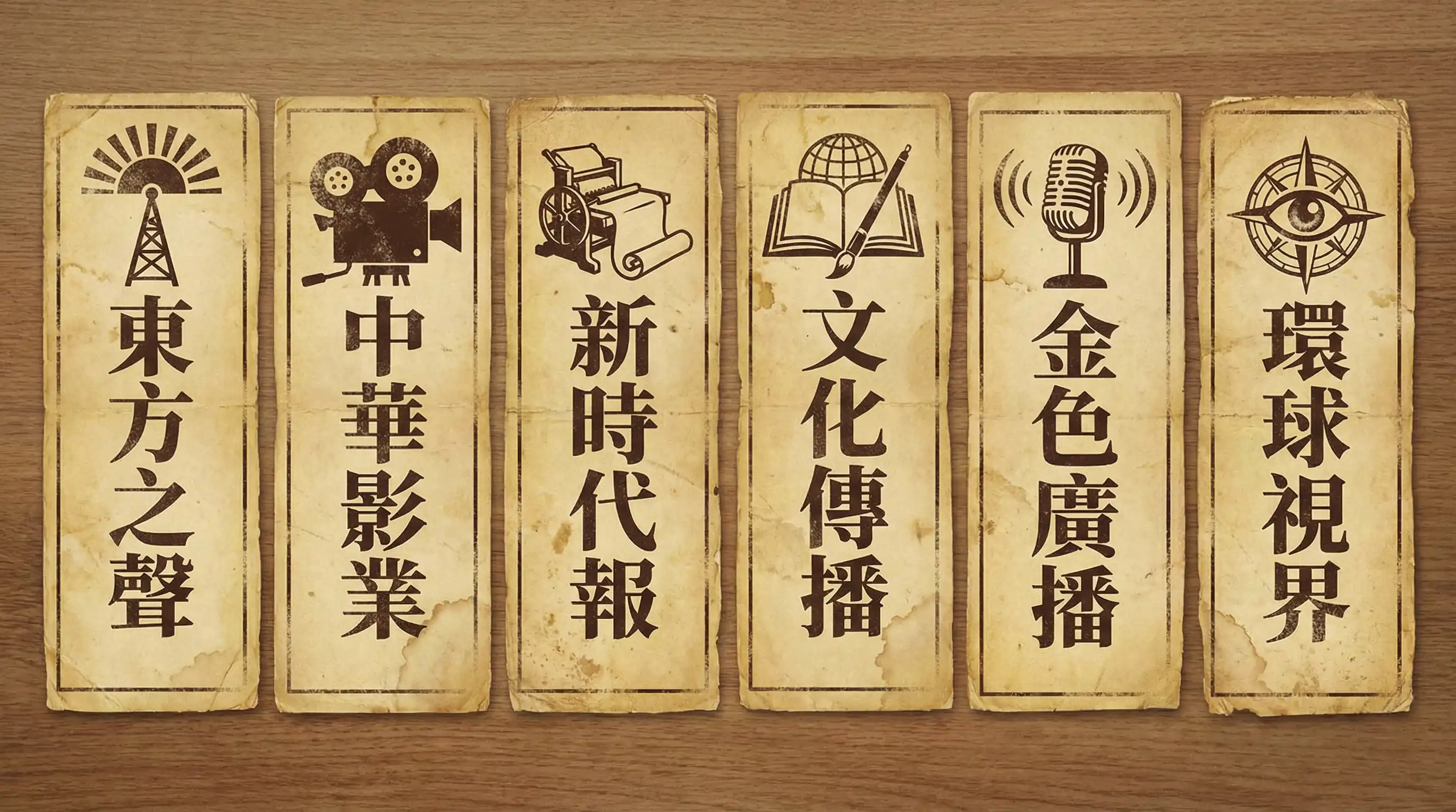 大奶视频 合作伙伴 - 东方之声、中华影业、新时代报、文化传播、金色广播、环球视界